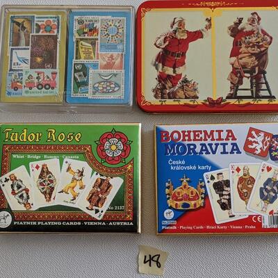 Vintage sets of cards