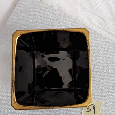 1880's Hand Painted enameled Art Nouveau