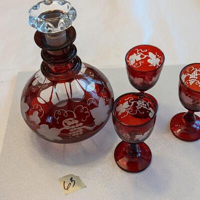 Impeccable condition glassware