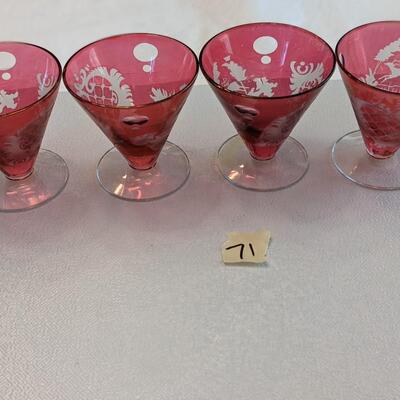 Impeccable condition glassware