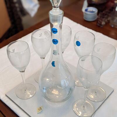 Impeccable condition glassware