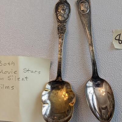 Spoons of Silent film Stars