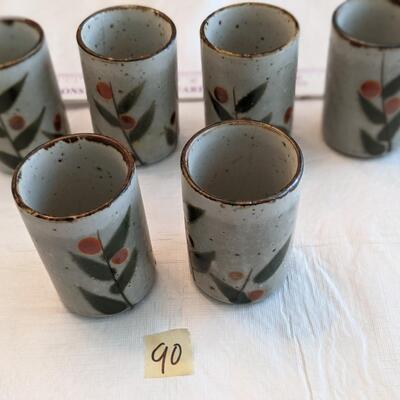 Impeccable condition ceramic cups