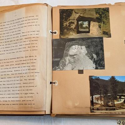 Wonderful detailed vintage scrapbook