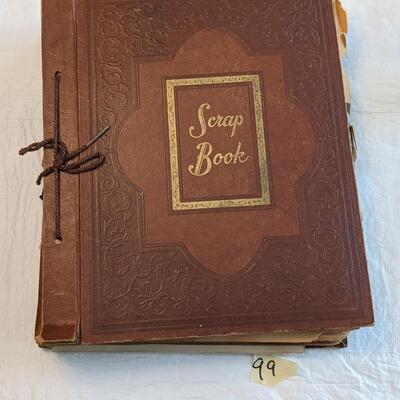 Wonderful detailed vintage scrapbook