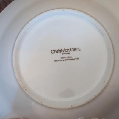 Chris Madden Christmas dinner set