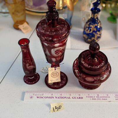 Impeccable condition glassware