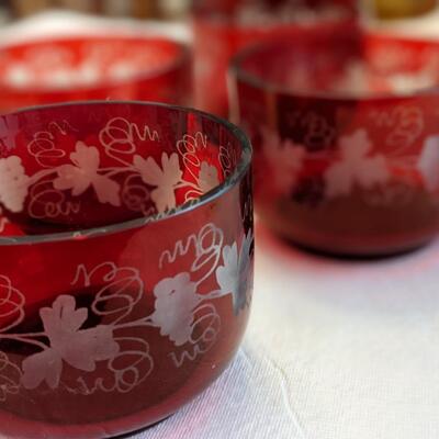 Impeccable condition glassware