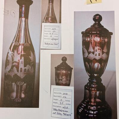 Impeccable condition glassware
