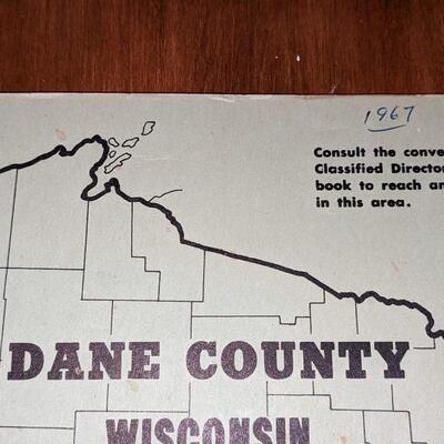 1957 Dane County Plat Book