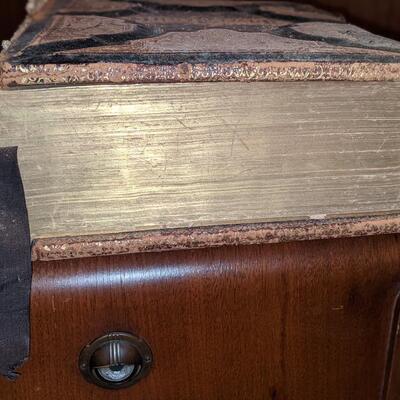 1892! Holy Bible The Old and New Versions Parallel Columns