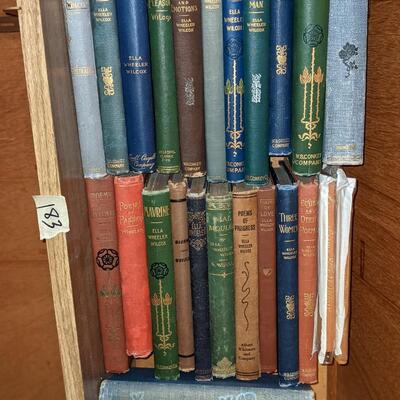Nice set of Madison's own author Ella Wheeler Wilcox books