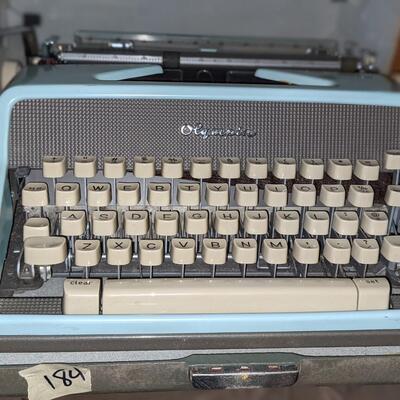 Vintage Olympia typewriter