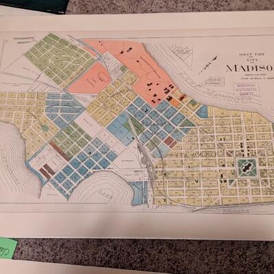 1899 Madison map-West side