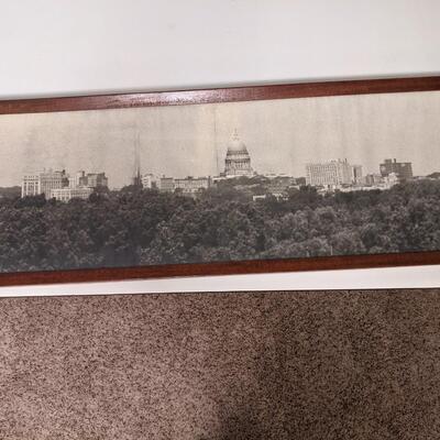 1800's genuine landscape picture of Madison
