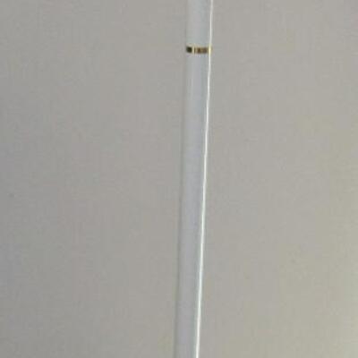 Lot 17-Tall Floor Lamp Color White 