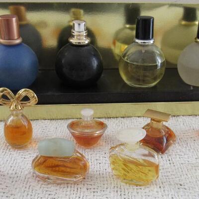 Lot 59- Large Vintage Miniature Perfume Bottles 