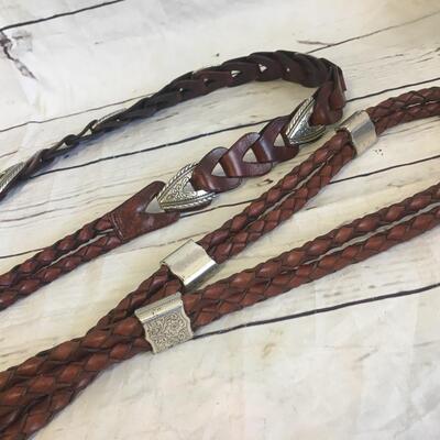 Vintage Leather Belts