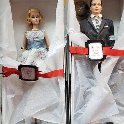 Mad Men Barbie Dolls Betty and Don Draper