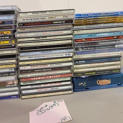 Lot of 59 CDs -Item #297