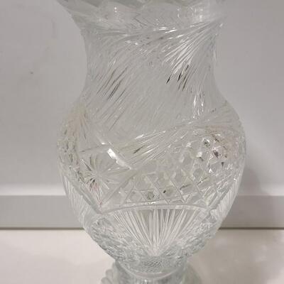 Clear Glass Vase -Item #313 13Â½