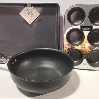 Muffin Pans+Skillet+Baking Pan item 314