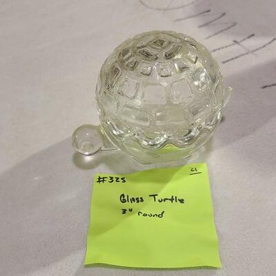 Glass Turtle 2 pieces -Item #325