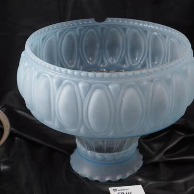 Lot 119- Antique Aladdin  Lamp shade and holder