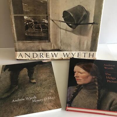 Lot 66:  Andrew Wyeth Art Books