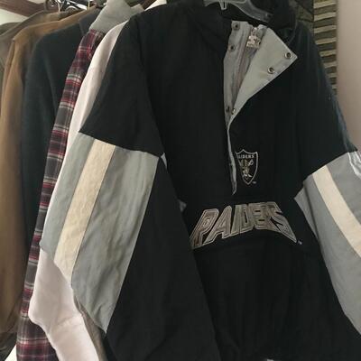 Lot 64:  Raiders Jacket and More