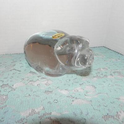 SOLID GLASS ANIMAL'S