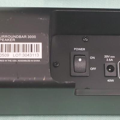 Polk Surround Bar Speaker and Subwoofer, with remote 