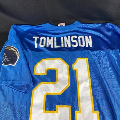#21 Ladainian Tomlinson San Diego Chargers NFL Players Inc Jersey Shirt Size Large