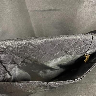 Black Quilted Crossbody Purse Anti-Theft Handbag by Travelon