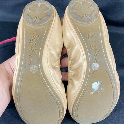 Two Pairs of Woman's Ballet Slipper Flats Size 8.5