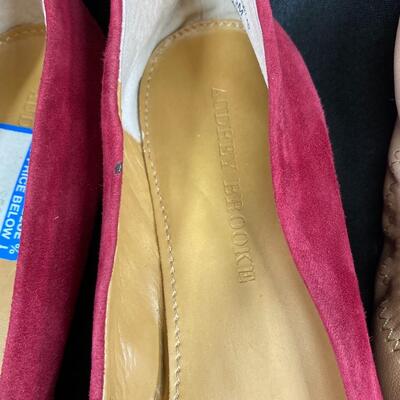 Two Pairs of Woman's Ballet Slipper Flats Size 8.5