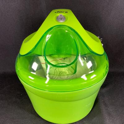 Bright Green Deni Electric Ice Cream Maker 