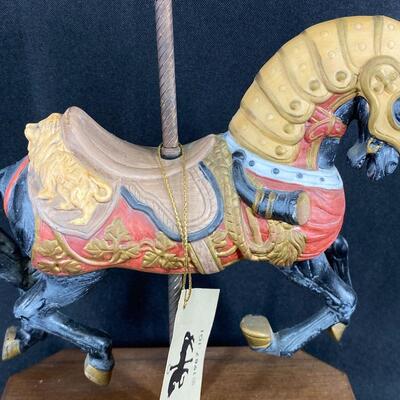 LOOFF Carousel Horse Figurine Reproduction