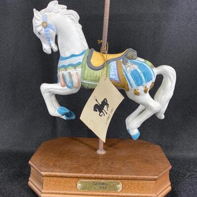 Carmel Carousel Horse Reproduction Replica Figurine
