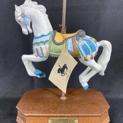 Carmel Carousel Horse Reproduction Replica Figurine
