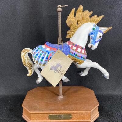 Illions Replica Reproduction Carousel Horse Figurine