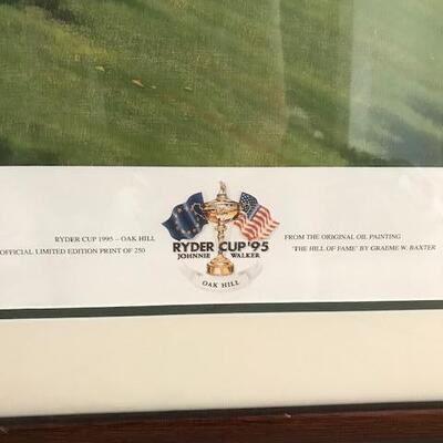 1995 Ryder Cup Limited Edition