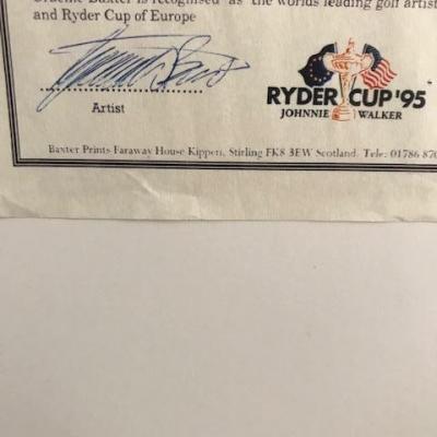 1995 Ryder Cup Limited Edition