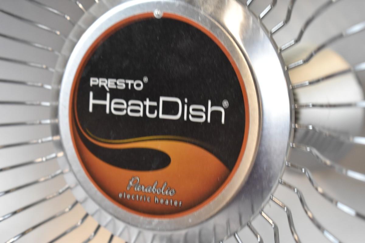 Presto Heat Dish, Parabolic Electric Heater, works