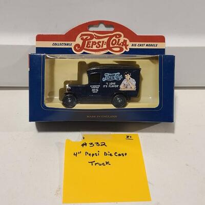 Die Cast Pepsi Truck -Item #332