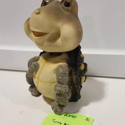 Bobble Head Turtle Statue -Item #340 8 inches tall