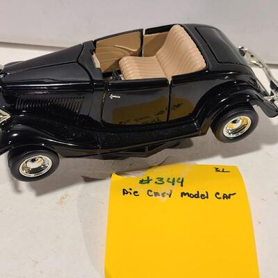 Die-cast Model Car -Item #344