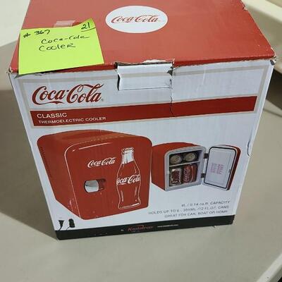 Coca Cola ThermoElectric Cooler -Item #367