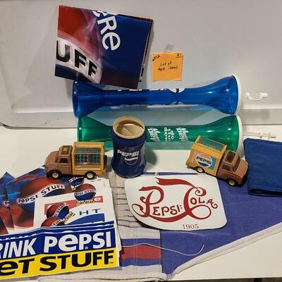 Lot of Pepsi Items -Item #372