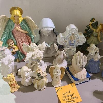 15 Prayer Hands and Angel Figurines -Item #373